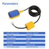 Baomain 4M 13ft Cable Float Switch, Water Level Controller, for