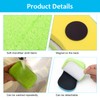 3 Pack Chalk Eraser for Chalkboard, Pletpet Microfiber Dustless Magnetic