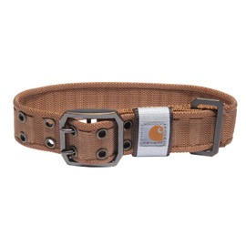 Carhartt Collar de cincha Ancha Totalmente Ajustable para Perros, Carhartt Brown, M