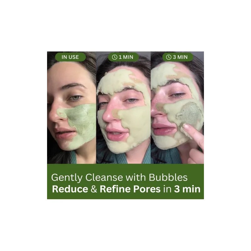 P.calm Holy Basil Bubble Deep Mask 90g Tipo De Piel