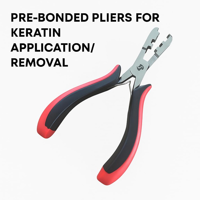 Professional K-Tip Hair Extension Tool – Fusion Bond Crusher &
