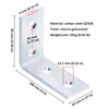 Carbon Steel 90 Degree Angle Connector Bracket for All 1-5/8"