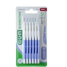 Gum 2014 BI-DIRECTION Interdentals Purple 0.6m, 6pcs