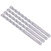 4Pcs Hammer Rock Drill Bit Sturdy Durable Efficient Convenient Round