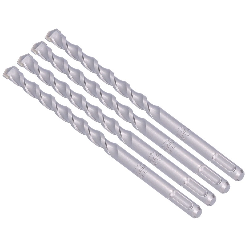 4Pcs Hammer Rock Drill Bit Sturdy Durable Efficient Convenient Round