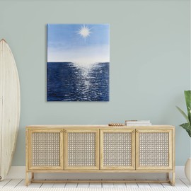 Stupell Industries Summer Sunlight Ocean Reflection Canvas Wall Art, Design by Michael Willett