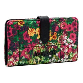 Desigual Mone Ivy Pia Wallet M Vert, green, Floral