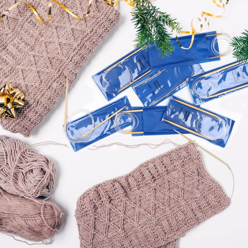 Coopay Circular Knitting Needles Set, Long 80cm 32 inch Lightweight