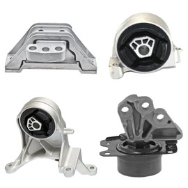 Engine Motor & Transmission Mount Set of 4 Compatible with for 2007-2009 Pontiac Torrent 3.4L AUTOMATIC | A5324 A3069 A3082 A5607 -K4567