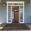 24"x 24" Carpet Tile Peel and Place Ribbed (Chestnut)
