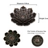 SLKIJDHFB Lotus Incense Holder Brass Stick Incense Holder Cone Coil