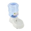 Pet Water Dispenser Gravity Refill Leakage Proof Clear Automatic Dog