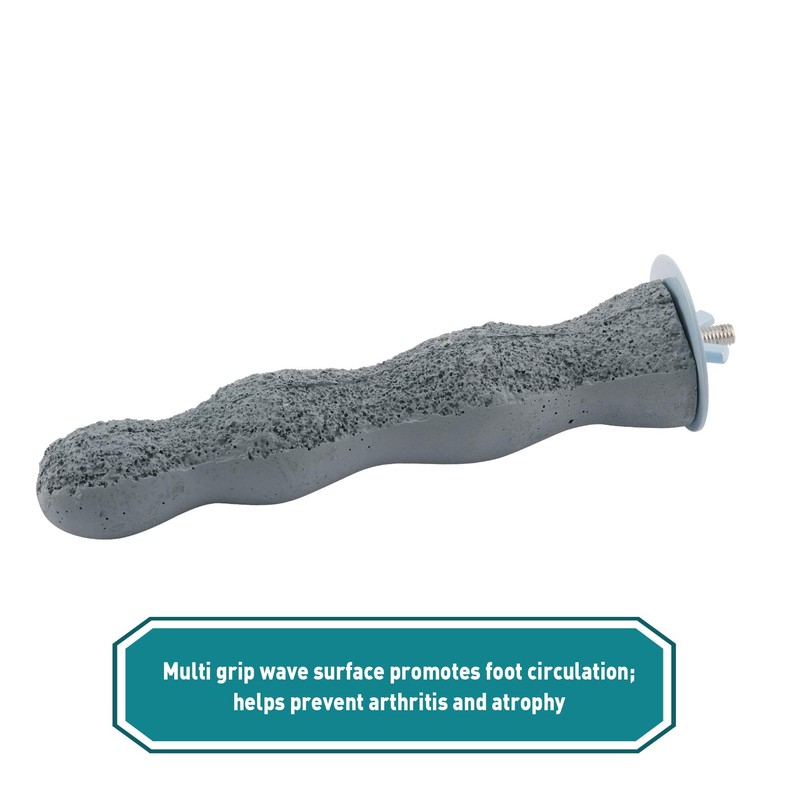 Living World Natures Perch for Bird Cement LW 20.5 cm