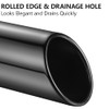 A-KARCK Black Chrome Exhaust Tips 3" Inlet, 3" Inlet 5"