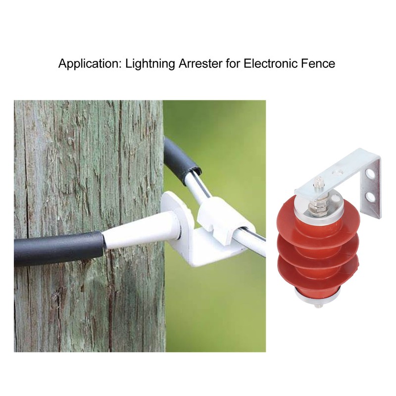 Electric Fence Lightning Arrester High Voltage Pulse Electronic Anti Theft