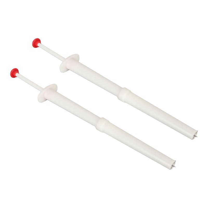 2pcs Pickle Picker Stainless Steel Plastic Pickle Pincher Pickle Fork