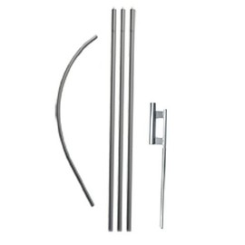 Auto Repair Windless Swooper Feather Banner Flag Sign Kit With Pole and Ground Spike