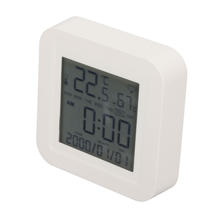 Smart WiFi Temperature Humidity Sensor 2.4GHz Wireless Phone Remote for