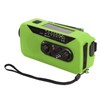 Emergency Radio Hand Power Generation Solar Radio with LED Flashlight