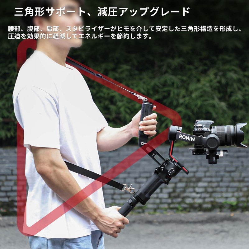 TOMGDRACO DJI RS 3/RS 4/RS4 PRO Strap + Handle Base