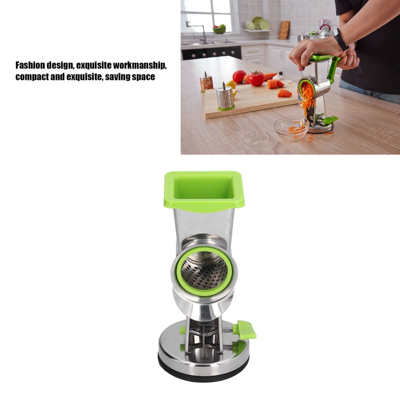 Hand Drum Rotary Grater Fashionable Compact Beautiful Durable Easy to