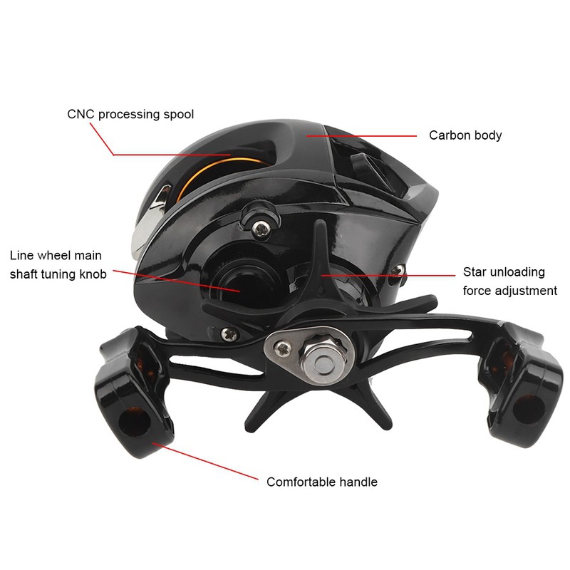 Metal Matte Black Integrated CNC Processing Magnetic Brake Adjustable Right/Left