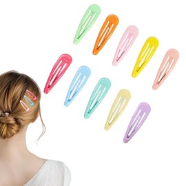Criyar Colorful 10PCS ‌Candy-Colored Hair Clips & Barrettes for Women, Slideproof Hair Pins with Durable Oil-Dip Finish, Gentle Hold Accessories for Women