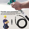 SRJQXH 3 Metre Airbrush Hose, Black Compressor Airbrush Air Hose