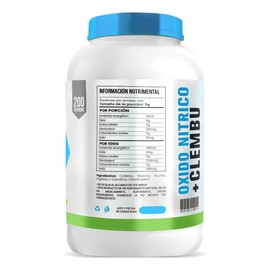 Suplemento Nutricional D-MON Óxido Nítrico con Clembuterol y Arginina Sabor Uva en Polvo de 1 kg