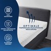 Lileno HomE Mattress Protector with Zip, Washable Microfibre Mattress Protector