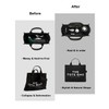ETTP Purse Organizer Insert For Handbags, Felt Tote Bag Organizer