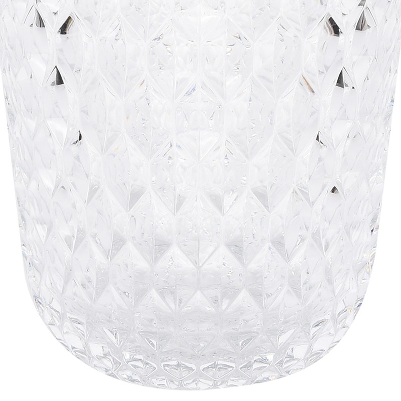 LED Crystal Table Lamp 3 Color Dimming USB Rechargeable Night
