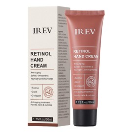 Crema De Manos Con Retinol, Reafirmante Y Antiedad, Con Colágeno. Hidratante Con Retinol Para Manos Maduras, Secas Y Agrietadas. Cuida Y Protege La Pi