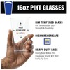 Moonlight4225 Polka Dots Pint Glass, Polka Dot Pint Glasses, 16oz