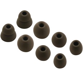 BLLQ Moss Ear Tips for Powerbeats Pro,Replacement Ear Buds Eartips 8 PCS 4 Pairs with 4 Size Options for Beats Powerbeats Pro, Moss (Dark Green) PP4M