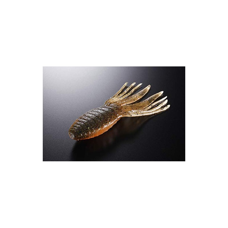 JACKALL Worm RV-Drift Craw, 4.0", RV Black