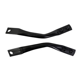 IBESTWOLF 2PCS Front Bumper Bracket Set Impact Bar Brace for 2011-2014 Chevy Silverado GMC Sierra 2500 HD 3500 HD, 25848059, GM1063106, 25848058, GM1062106