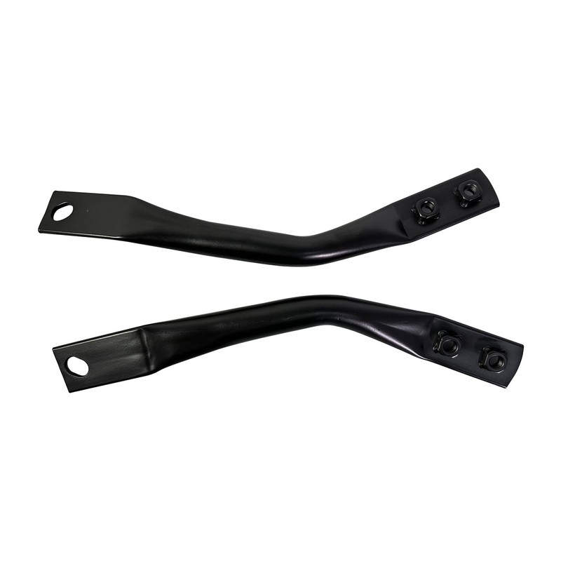 IBESTWOLF 2PCS Front Bumper Bracket Set Impact Bar Brace for