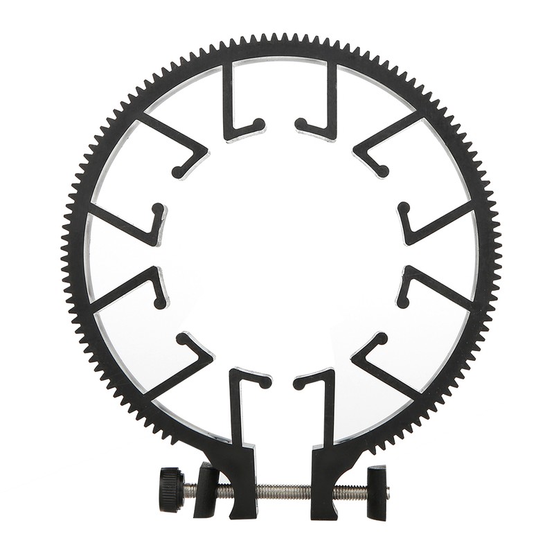 Plastic Adjustable Zoom Focusing Ring Follow Focus Gear Accessory for