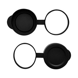 42mm Binocular/Monocular Objective Lens Caps Internal Diameter 50.5-51.8mm Rubber Cover Set Black