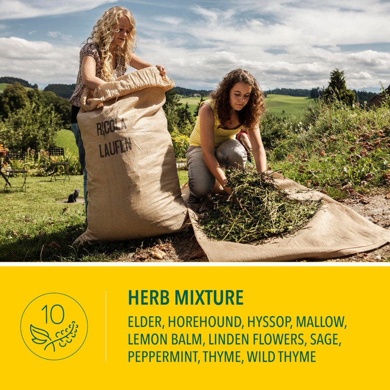 Ricola Lemon Mint No Sugar Added Throat Drops