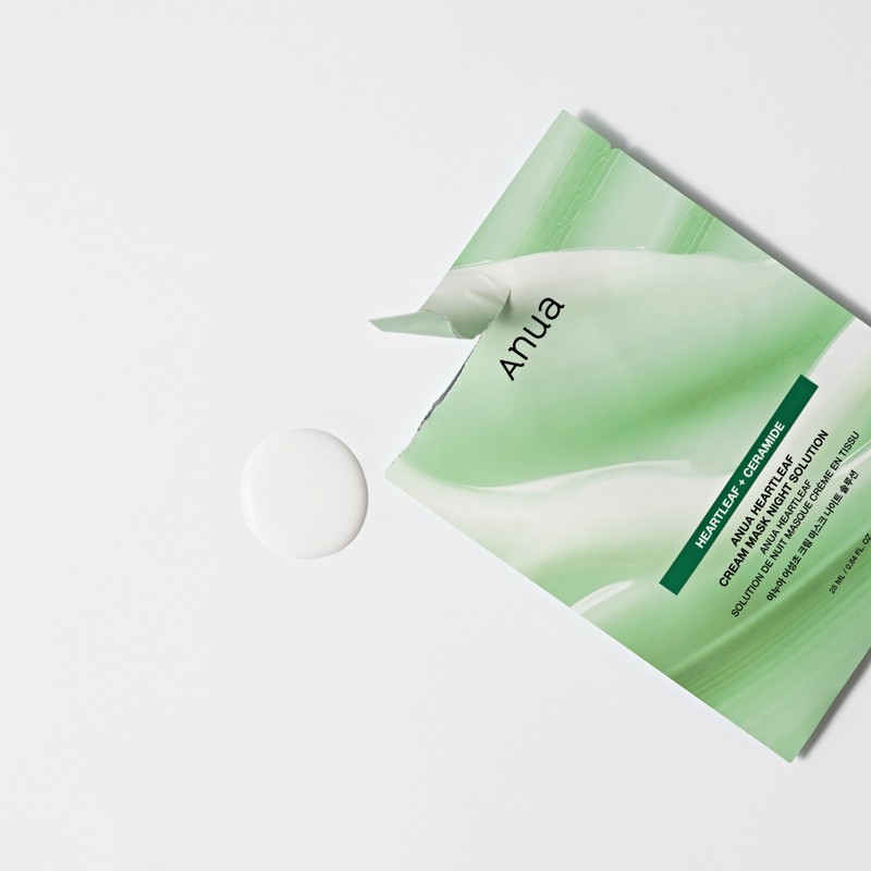 Anua Houttuynia cordata Cream Mask Night Solution 10 sheets, 1