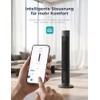 Midea FZ10-26ARDW Smart Quiet Tower Fan with Remote Control, 19