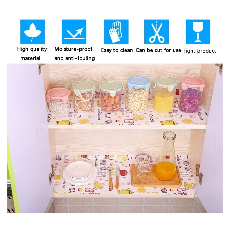 Drawer Liner 2 Roll Shelf Drawer Liners Cupboard Liners Kitchen