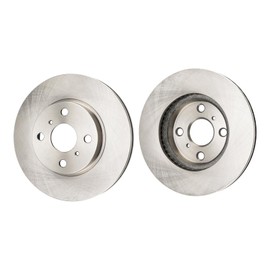 KAX 10.04" Front Rotors and Pads Kit For 2007-2011 Toyota Yaris, 2012-2019 Toyota Prius C, 2012-2018 Toyota Yaris 1.5L, 2013 Scion iQ -