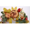 Artificial Flower Half Wreath