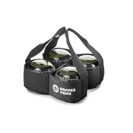 DRAKES PRIDE 4 BOWL CARRIER FOR CROWN GREEN/FLAT GREEN BOWLS** (BLACK)