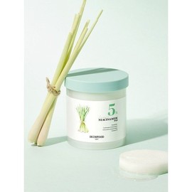 SKINFOOD [Sensitivity/Origin Pad] Lemongrass Niacinamide 5 Pads, 60 sheets / 스킨푸드 [민감성/수부지 패드] 레몬그라스 나이아신아마이드 5 패드 60매