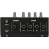 qtx MM41 Mini Microphone Mixers | 4 Channel,Black