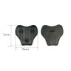 HOUSON Bicycle Pedal Plate Adapter with Cleats Compatible with KEO